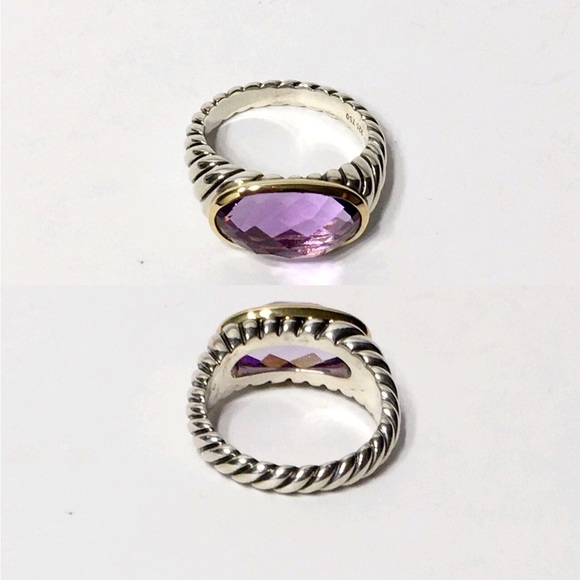 David Yurman Lavender Amethyst Ring - Picture 3 of 7